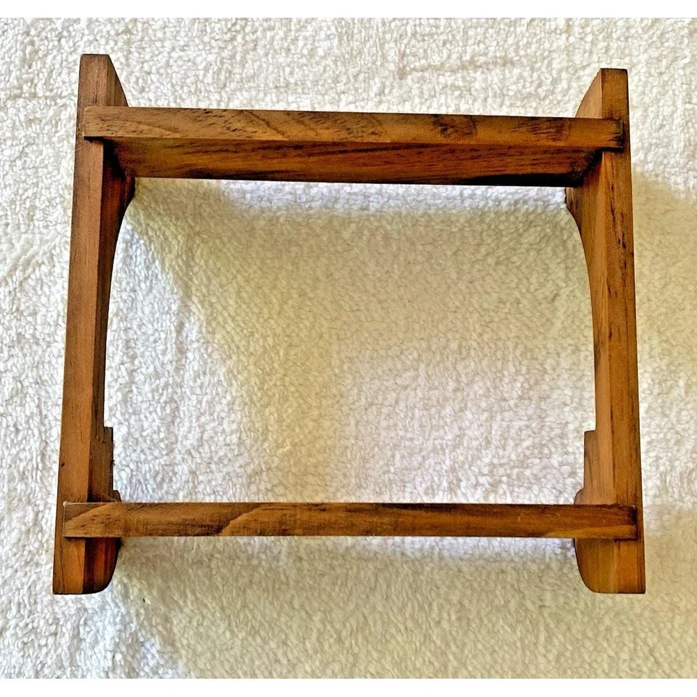 Vintage Handmade Mass. Wooden Cranberry Rocker Scoop Rake w Insert Primitive